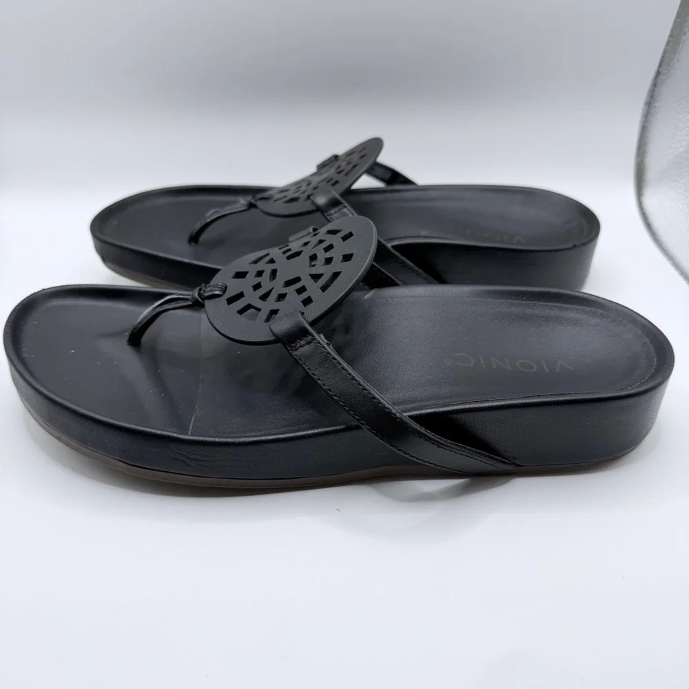 Vionic Solari Women's Toe-Post Sandals - Picture 3 of 10